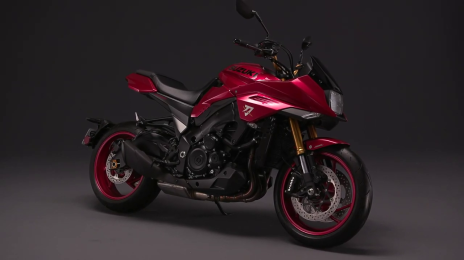 Red Suzuki Katana officially unveiled in Japan [Video]