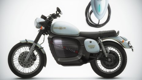 Jawa electric motorcycle imagined - IAB Rendering