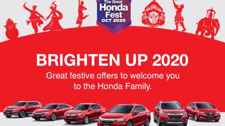 Honda cars available at several exciting offers under The Great Honda Fest
