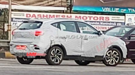 Petrol-Powered MG ZS SUV Spotted Testing Once Again; Launch In Early 2021