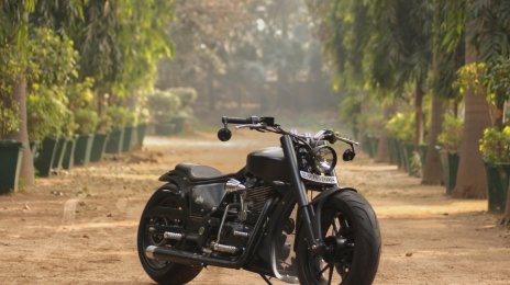 Modified Royal Enfield Low Rider Cruiser is a Delight to Watch