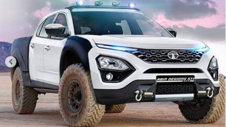 Tata Harrier Pickup Version Looks Expedition Ready