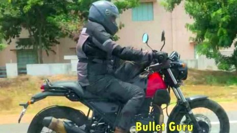 New Royal Enfield Himalayan - Spy Shots