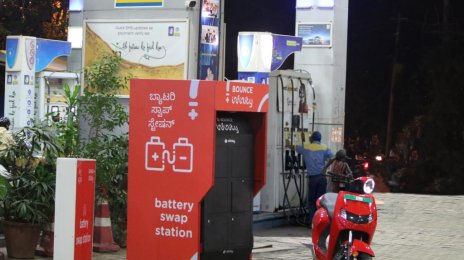 Bharat Petroleum & Bounce Infinity to Set Up Battery Swapping Stations