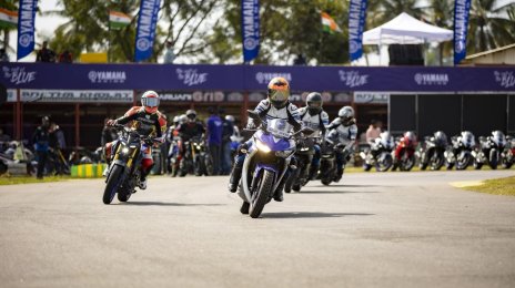 Yamaha Organises Track Day for its Customers in Bangalore