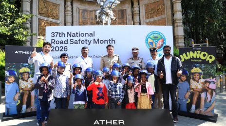 Ather Energy Promotes Child Road Safety with Helmet Initiative in Bengaluru