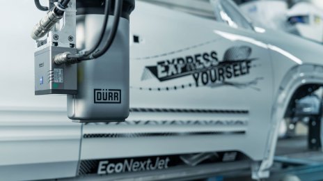 Print Custom Graphics, Patterns, Lettering Directly on Car Body