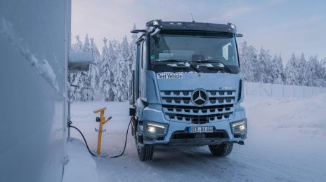Mercedes-Benz eArocs 400 Electric Truck Completes -20 deg C Arctic Testing