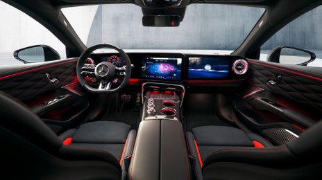 Mercedes-AMG Reveals Tech-Focused Cabin of New GT 4-Door Coupé