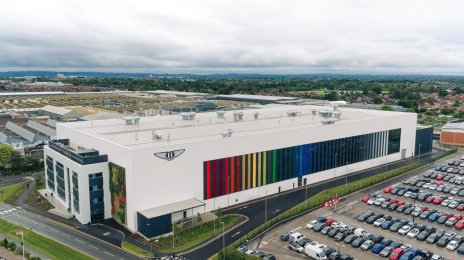 Bentley’s New Paint Shop Uses Robots and Cuts Emissions Dramatically