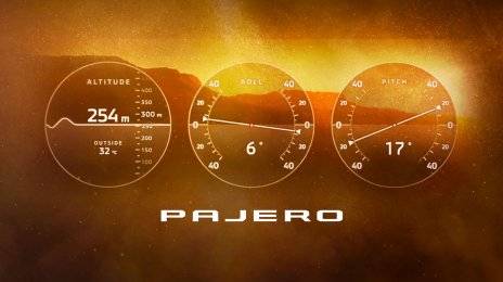 Mitsubishi Teases New Pajero's Multi Meter Digital Display