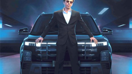 Behind Bollywood Star Shah Rukh Khan is the 2024 Hyundai Creta