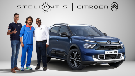MS Dhoni Joins Citroen India as Brand Ambassador