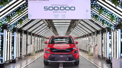 Skoda Hits 5 Lakh Production Milestone in India