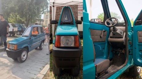 This Fiat Panda is So Skinny, It Makes Rickshaws Look Wide