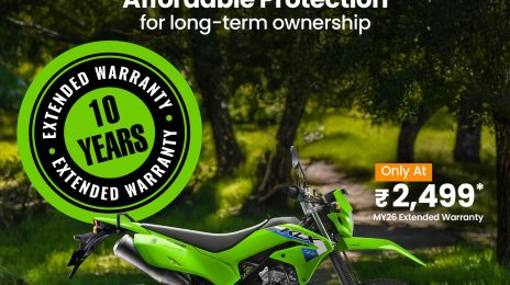 Kawasaki KLX230 Gets 10-Year Extended Warranty for Just Rs 2,499