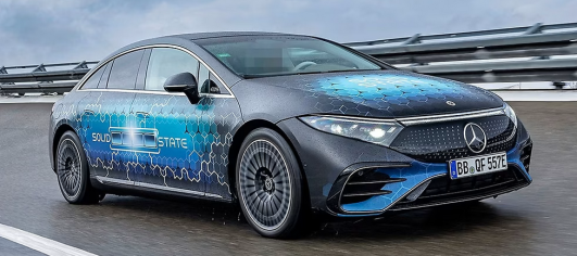 Mercedes EQS With 621-Mile Range Undergoing Road Testing