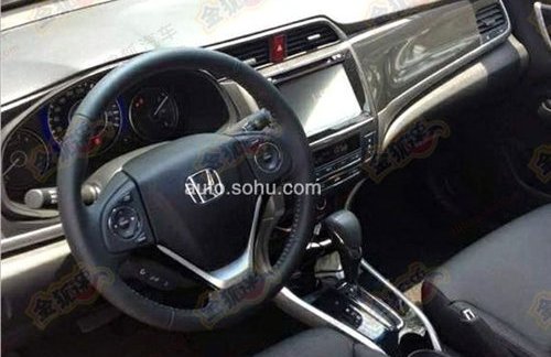 Honda Crider's interior spied in China