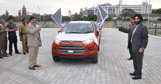 Report - Ford India commences EcoSport exports to South Africa