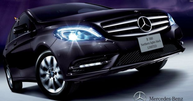 Mercedes B180 Northern Lights Black Edition