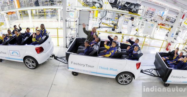 VW Polo Train is the coolest way to experience factory tours
