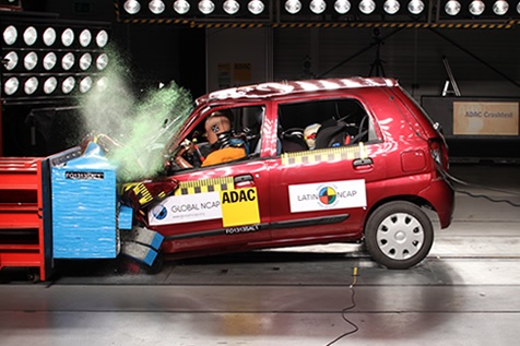 Maruti Alto K10 scores a zero in Latin NCAP crash test,