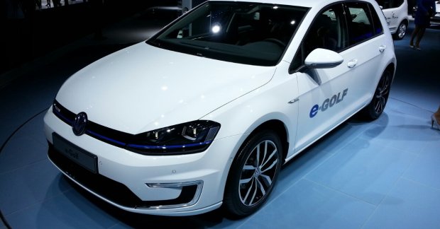 2014 VW e-Golf tees off [Frankfurt Live]