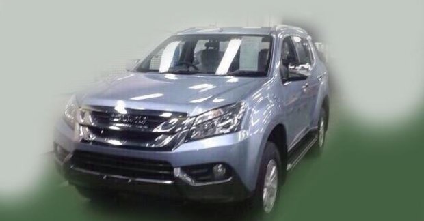 Images and prices of the Isuzu MU-X (next gen MU-7) leaked
