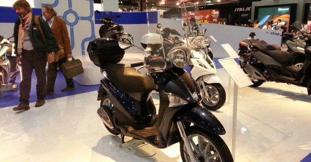 EICMA Live - Piaggio Liberty 3v 125 exhibited