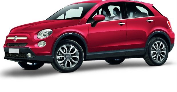 Rendering - Fiat's EcoSport rivaling 500X mini SUV