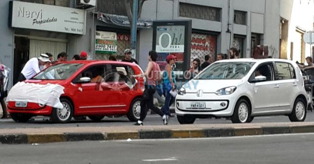 Uruguay - South American VW Up! spotted during its TVC filming