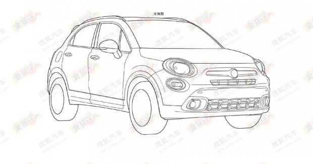 Leaked - Fiat 500X patent drawings hit the web