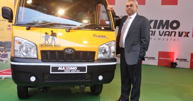 Mahindra Maxximo School van with safety features launched