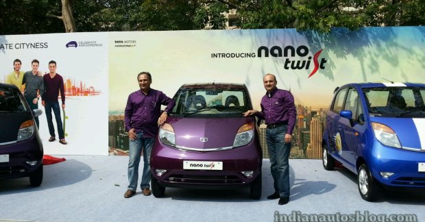 Live - Tata Nano Twist launched at INR 2.36 lakhs