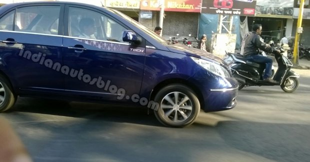IAB Exclusive - Tata Vista Tech spotted undisguised