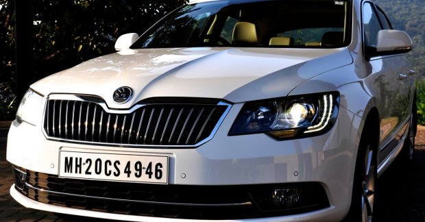 2014 Skoda Superb facelift launching on Feb 10