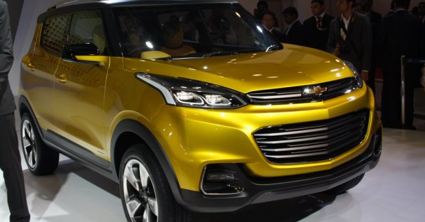 Auto Expo 2014 - Chevrolet Adra concept mini SUV unveiled