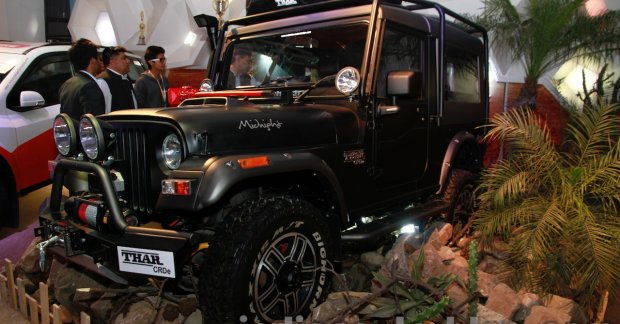 Auto Expo 2014 - Mahindra Thar Midnight Edition showcased