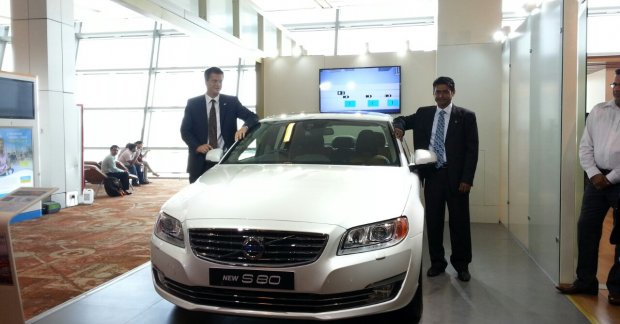 2014 Volvo S80 facelift launched at INR 41.35 lakhs