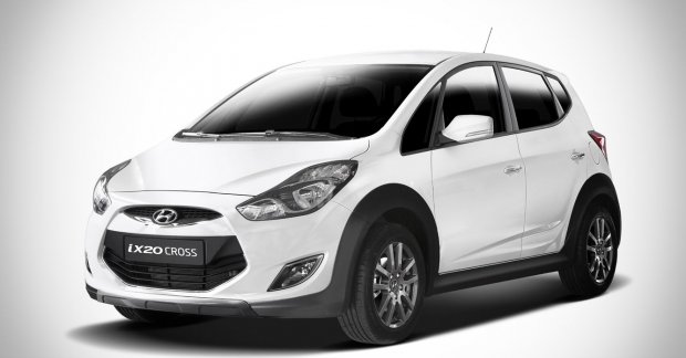 Hyundai ix20 Cross pseudo crossover launched