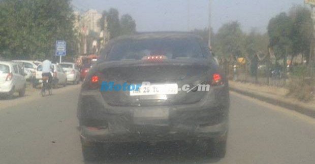 Spied - Maruti Ciaz caught testing near Gurgaon plant