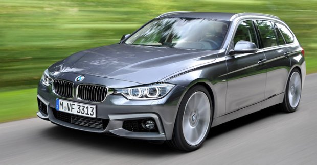 BMW 3 Series facelift rendered