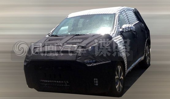 Hyundai ix25 based Kia compact SUV spotted testing