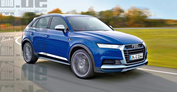 2016 Audi Q1 Entry Level Suv Rendered