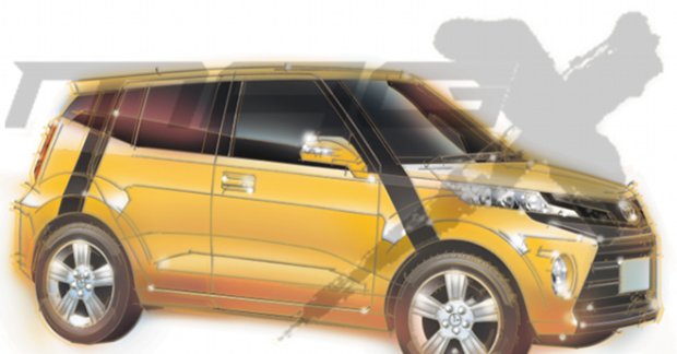 Rendering - Toyota plans mini SUV on TNGA platform
