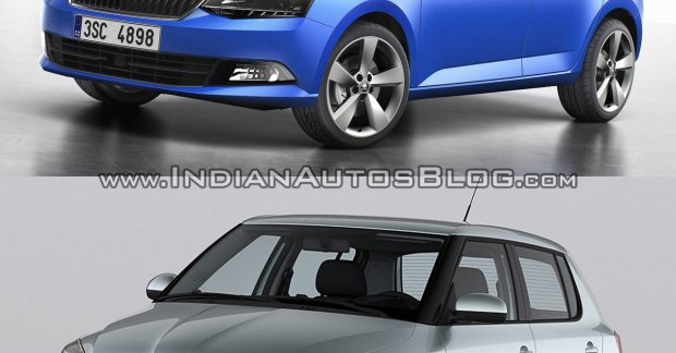 Old vs New - 2015 Skoda Fabia and Skoda Fabia