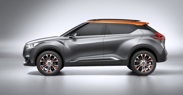 Nissan Kicks mini SUV Concept previewed