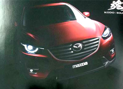 2015 Mazda CX-5 (facelift) compact SUV leaked
