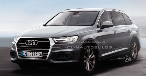 2016 Audi Q7 - Rendering