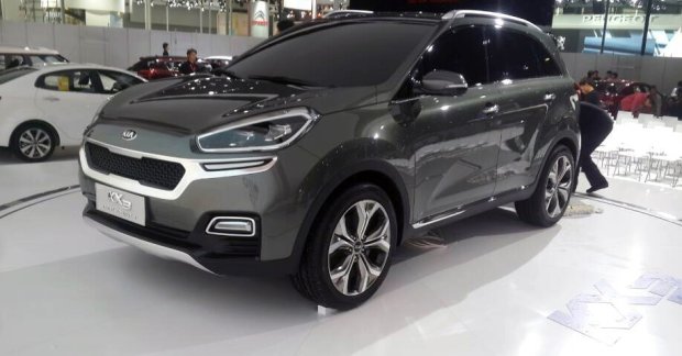 Kia KX3 mini SUV concept spotted in Guangzhou